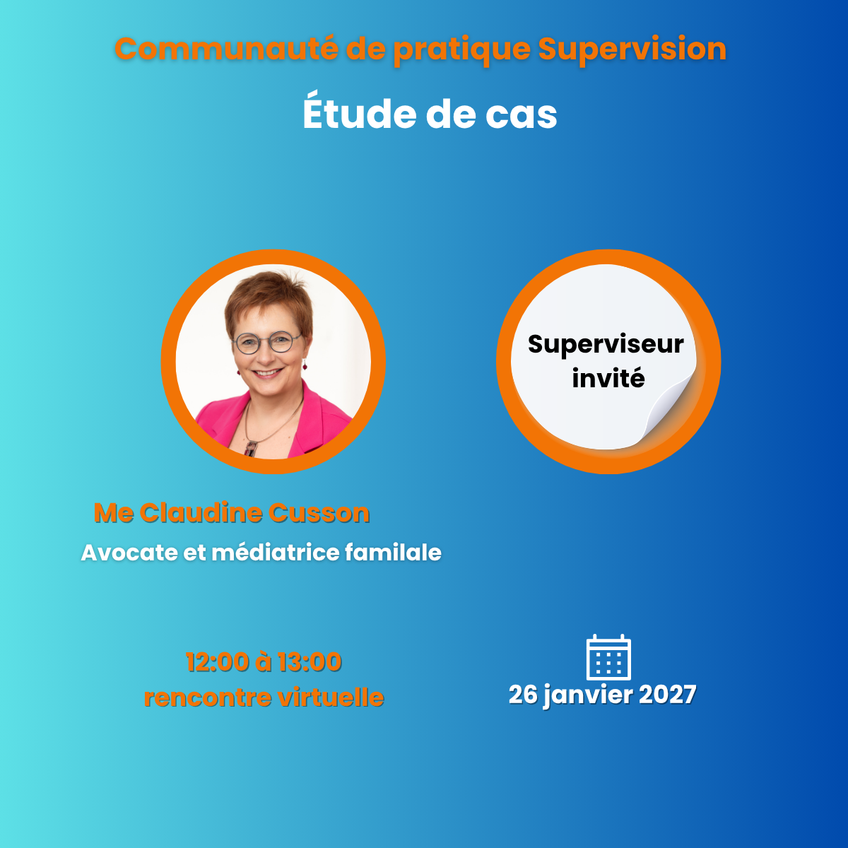 H27 - Communauté de pratique SUPERVISION - 3 de 5