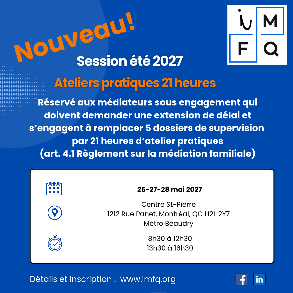 Atelier pratique : jeux de rôles en médiation familiale