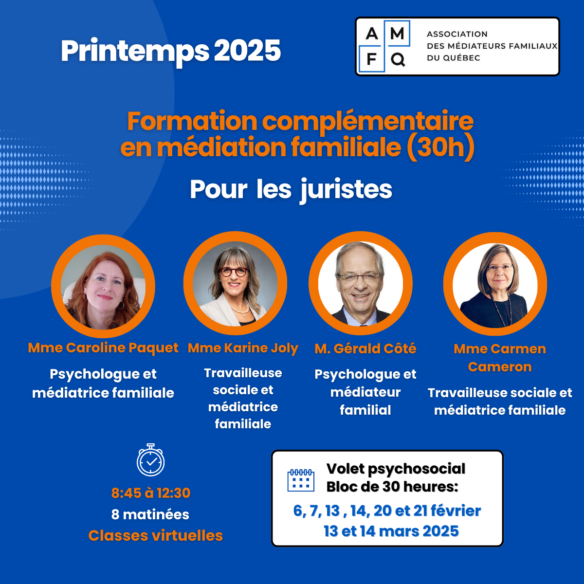 Formation complémentaire (30h) pour les juristes