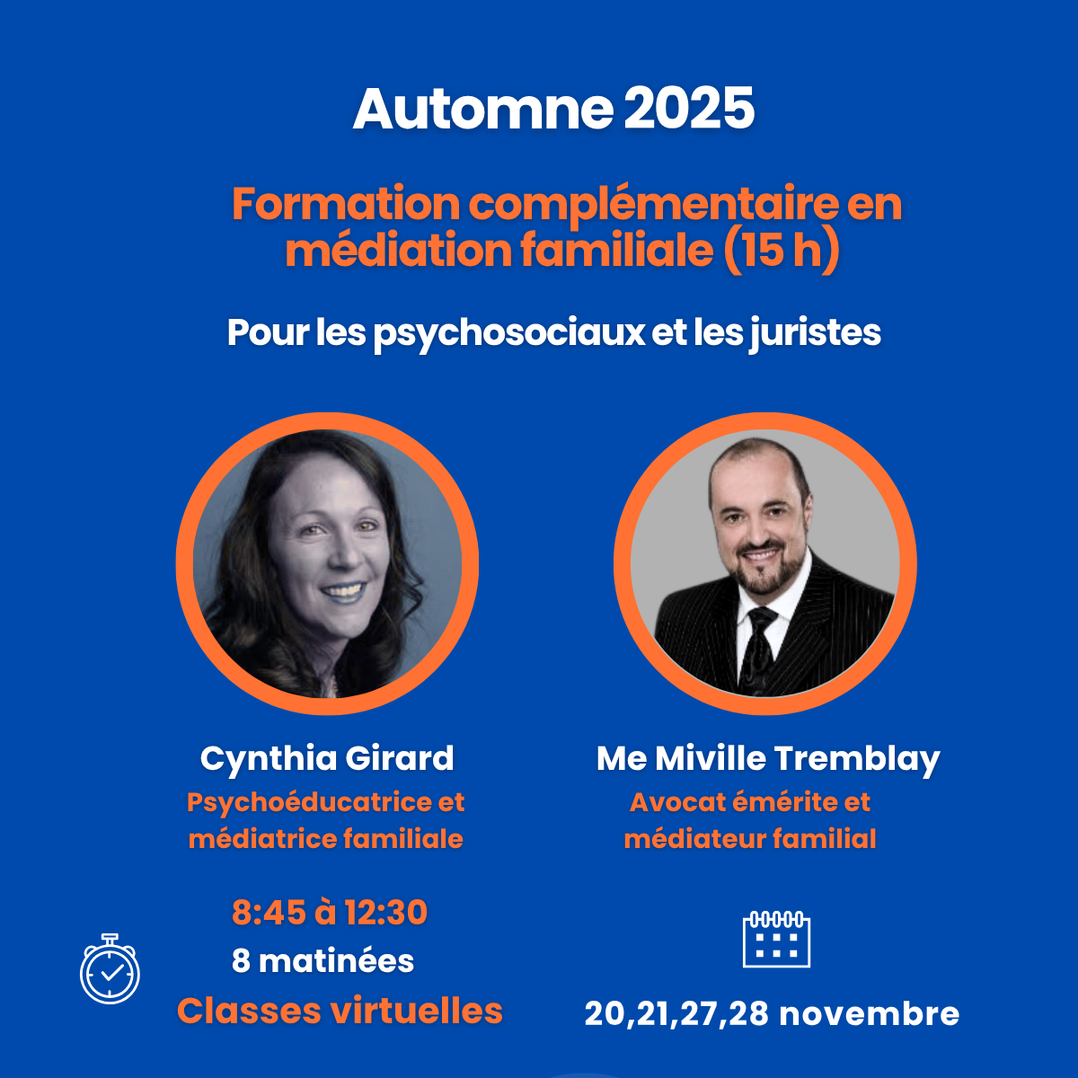 A25 -  Formation complémentaire (15h) : Processus et négociation pour psychosociaux et juristes