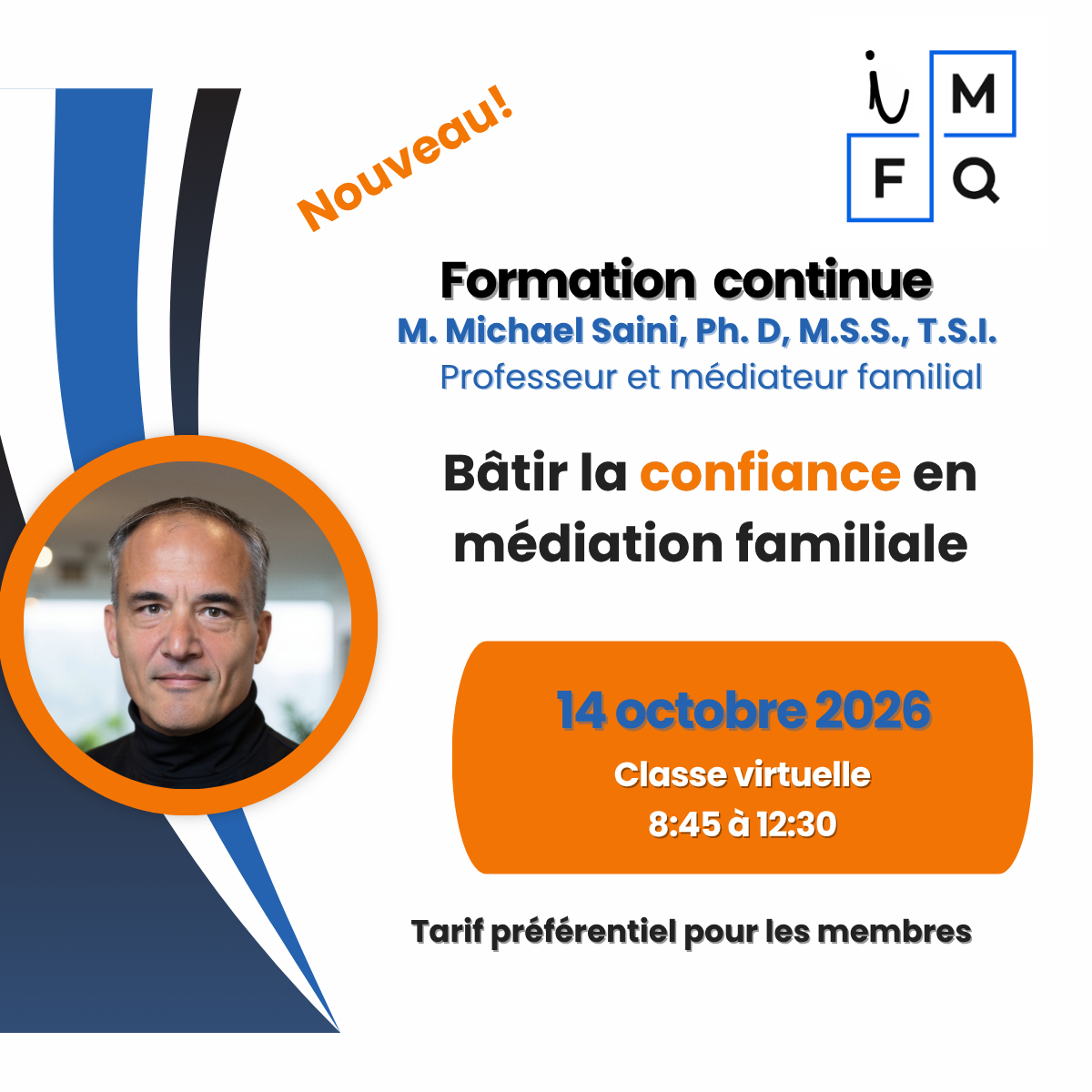A26 -  Bâtir la confiance en  médiation familiale