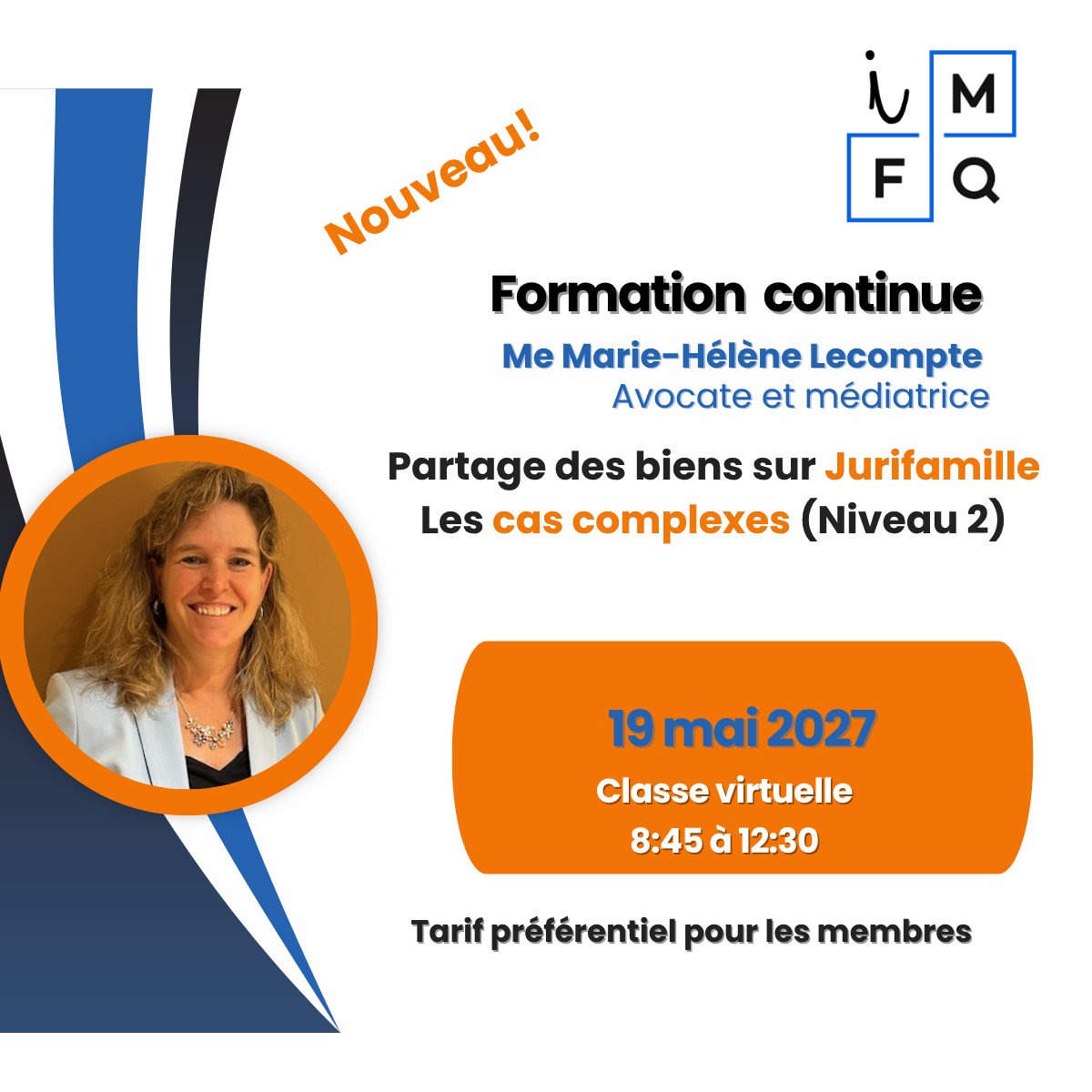 Été 27 - Partage des biens sur Jurifamille - Les cas complexes (Niveau 2)