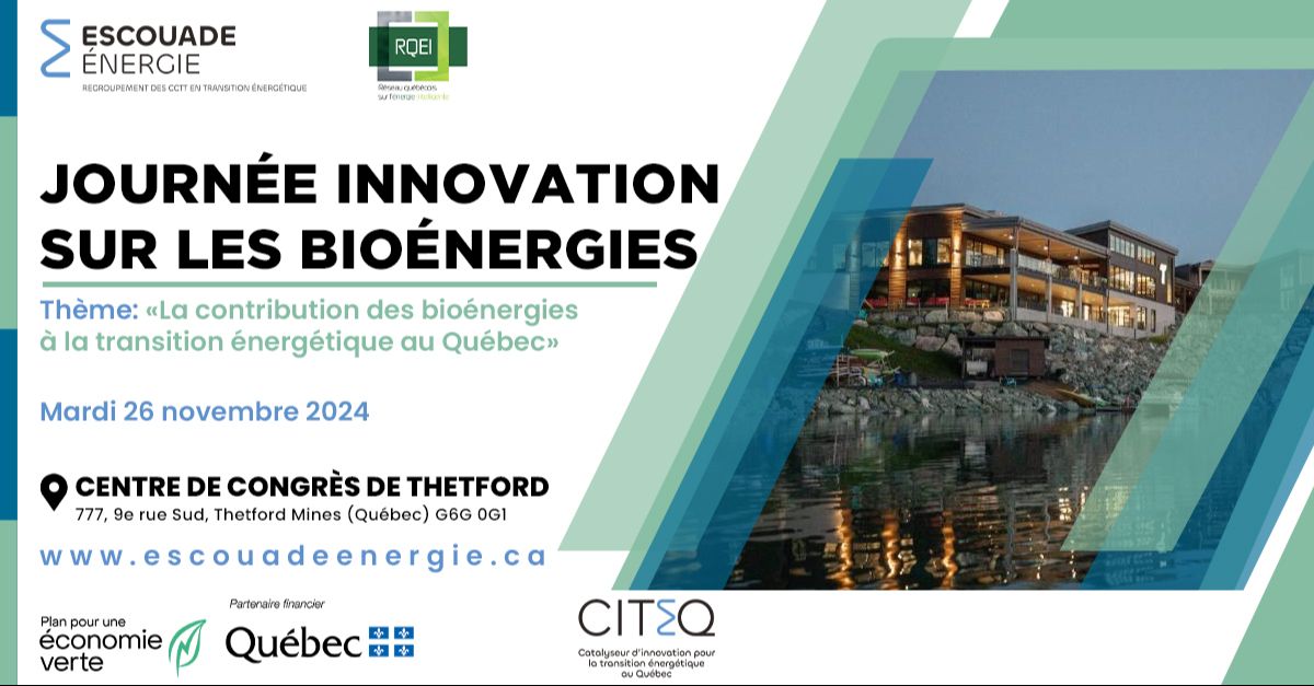 Journée innovation sur les bioénergies 2024