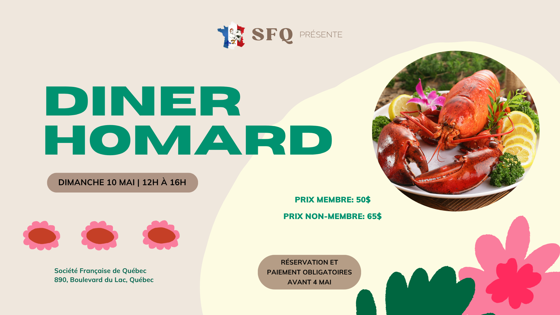 DINER HOMARD