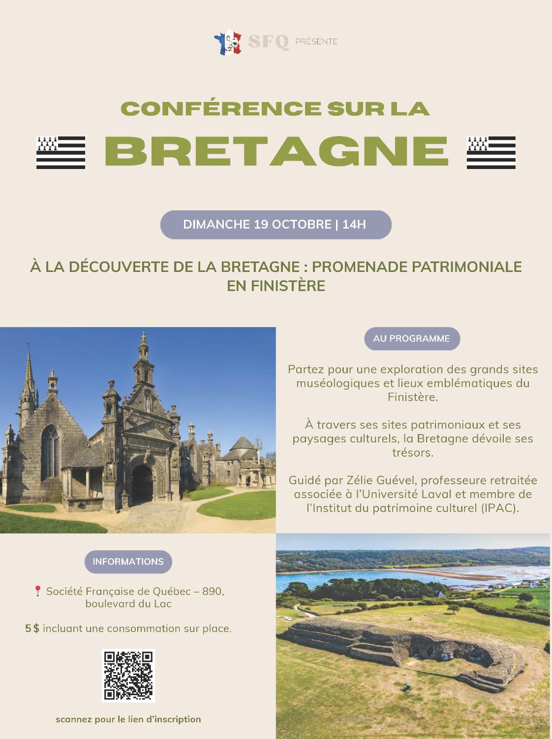 Conférence sur la Bretagne