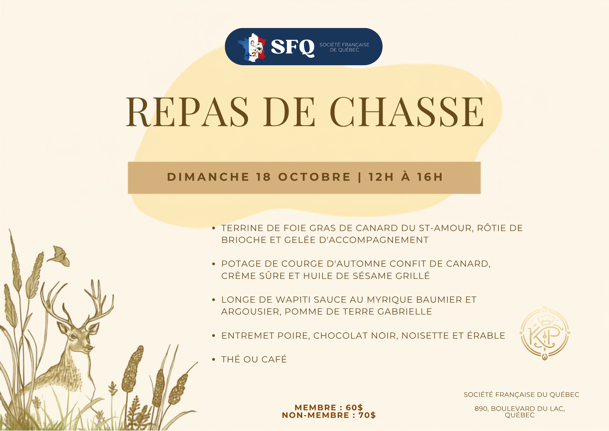 Repas de chasse