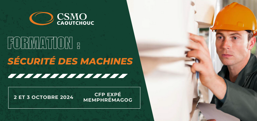 Sécurité des machines - 2 et 3 octobre 2024