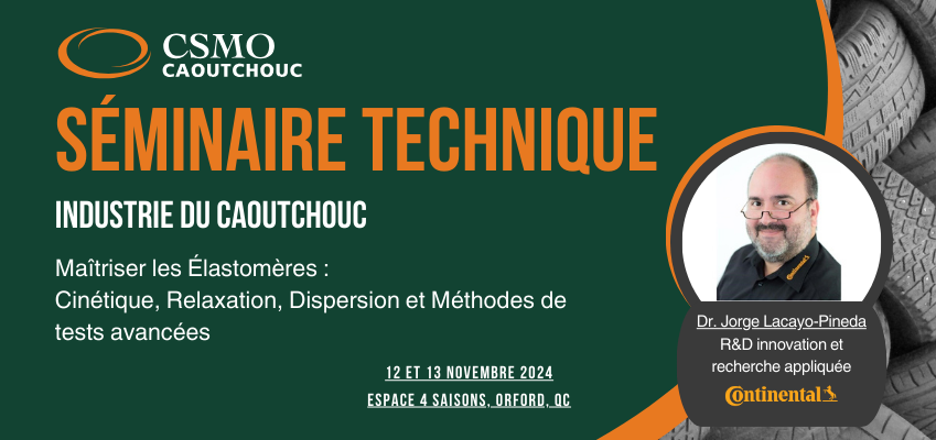 Séminaire de l'industrie du caoutchouc 2024