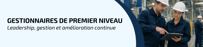 Formation pour les gestionnaires de 1er niveau : pour une performance durable