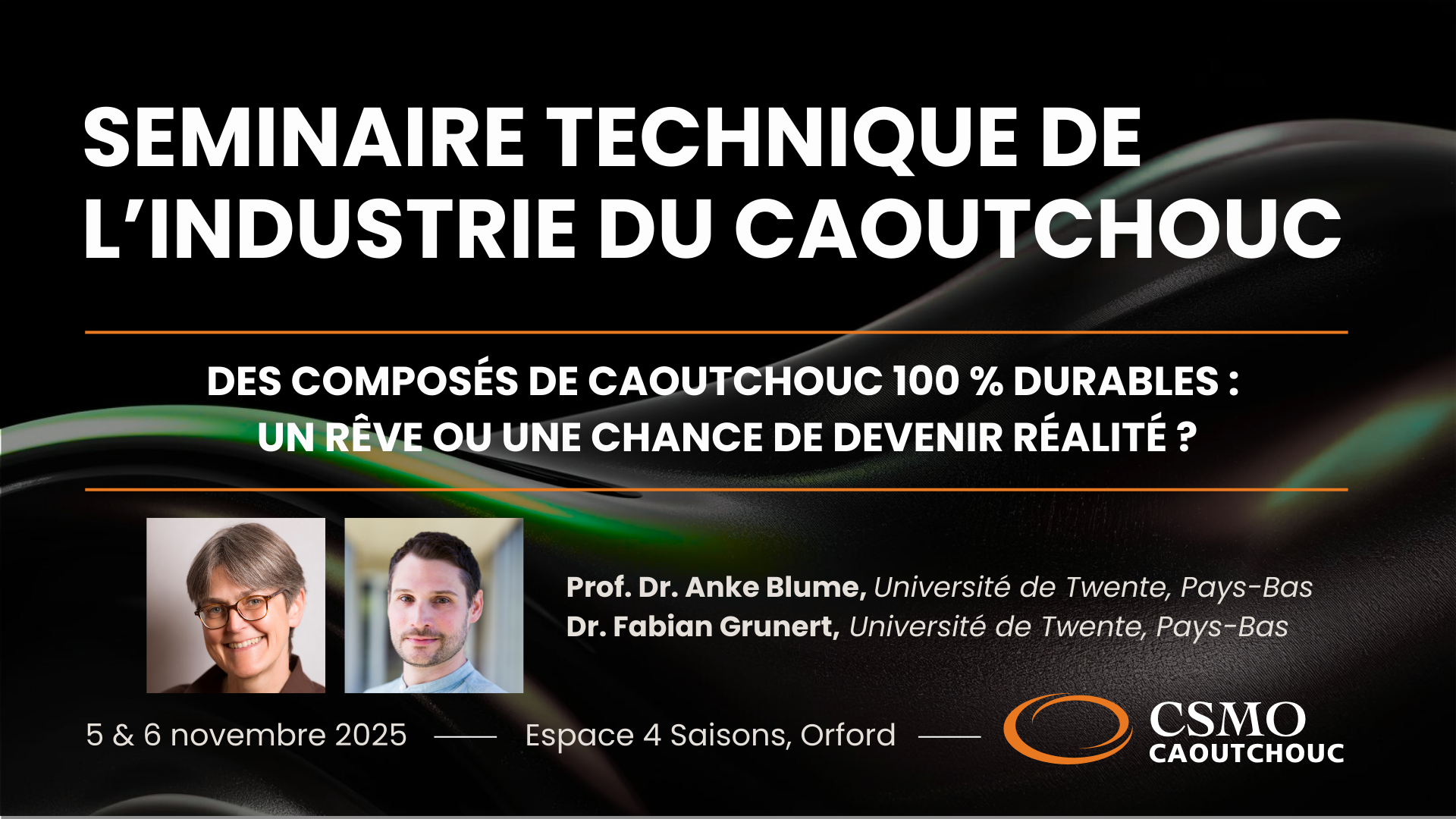 Séminaire de l'industrie du caoutchouc 2025