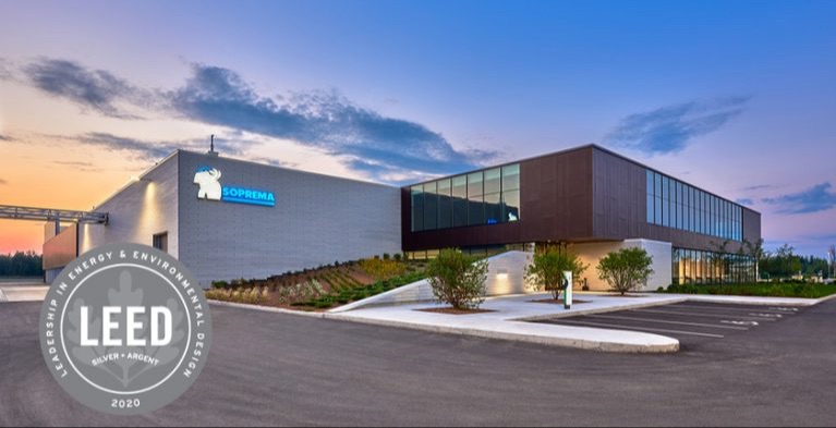 Visite de l'usine SOPREMA