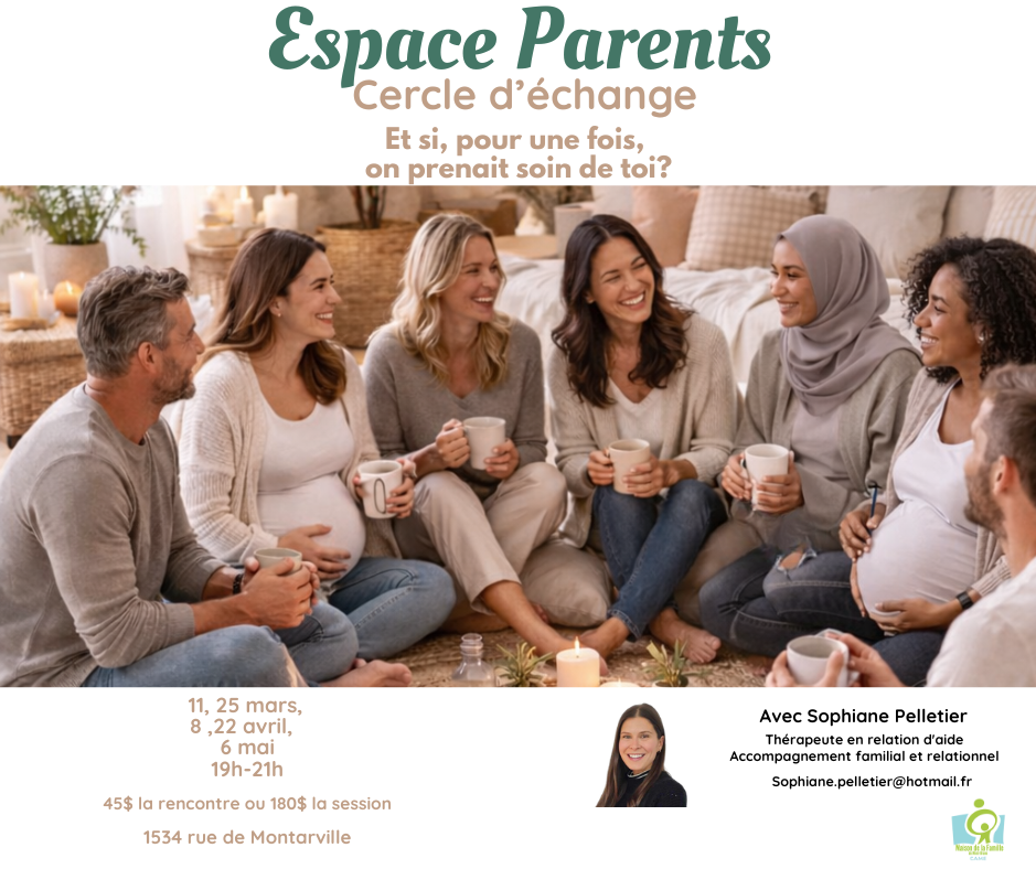 Espace parents : session complète du 11 mars au 6 mai