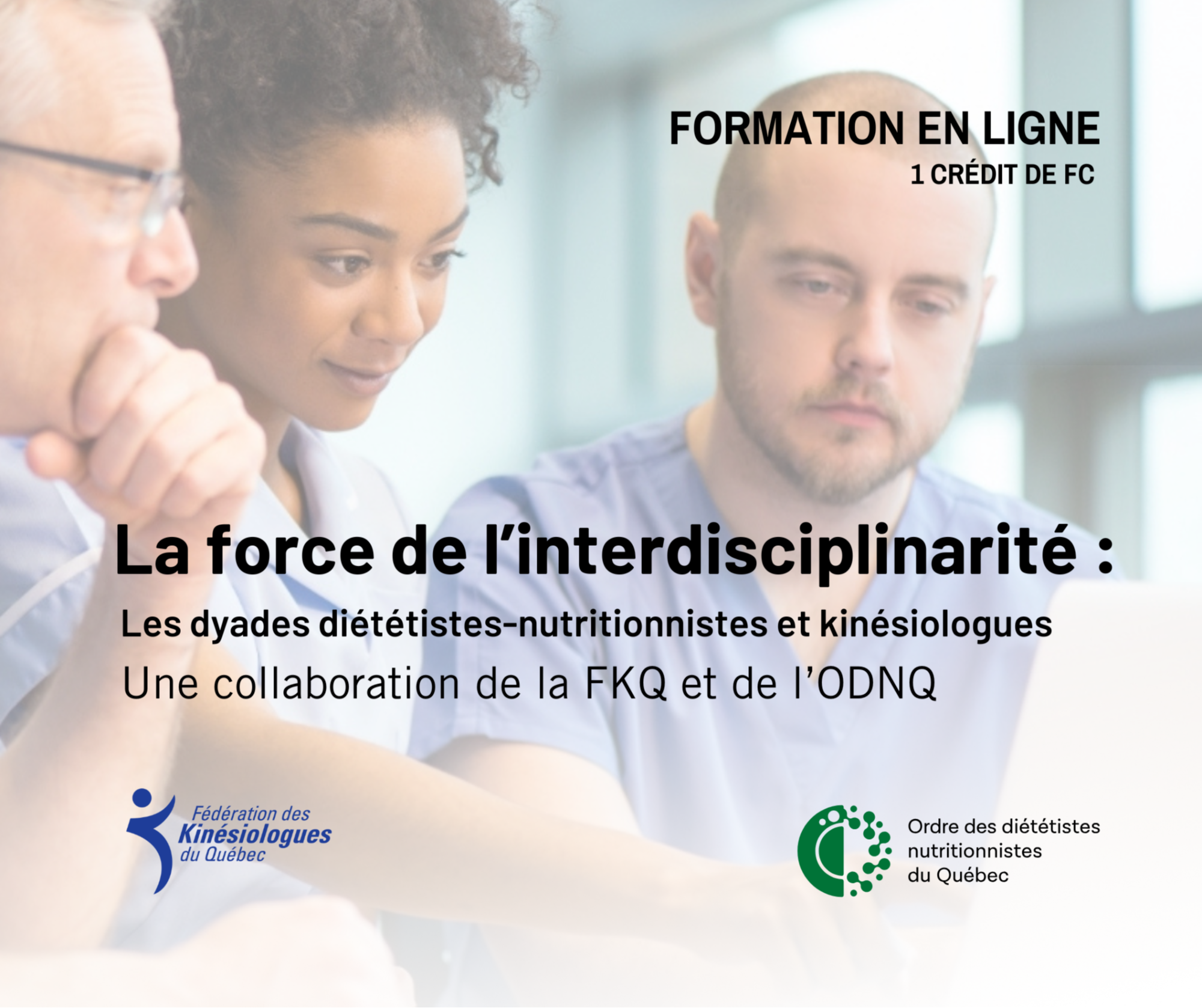 La force de l’interdisciplinarité : les dyades diététistes-nutritionnistes et kinésiologues