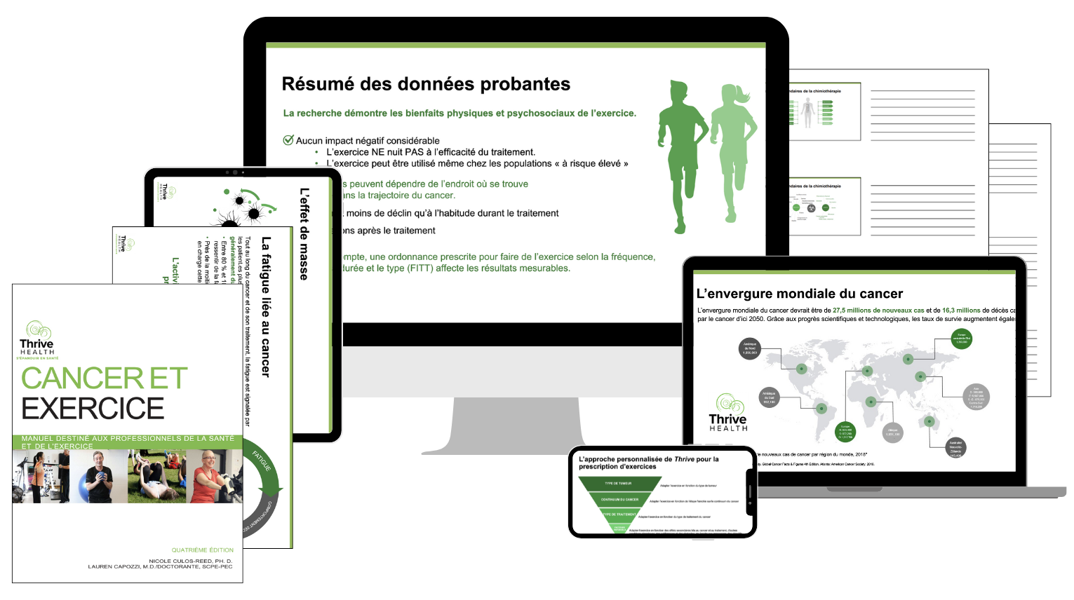 Cancer et exercice pour les professionnels de la santé et de l’exercice