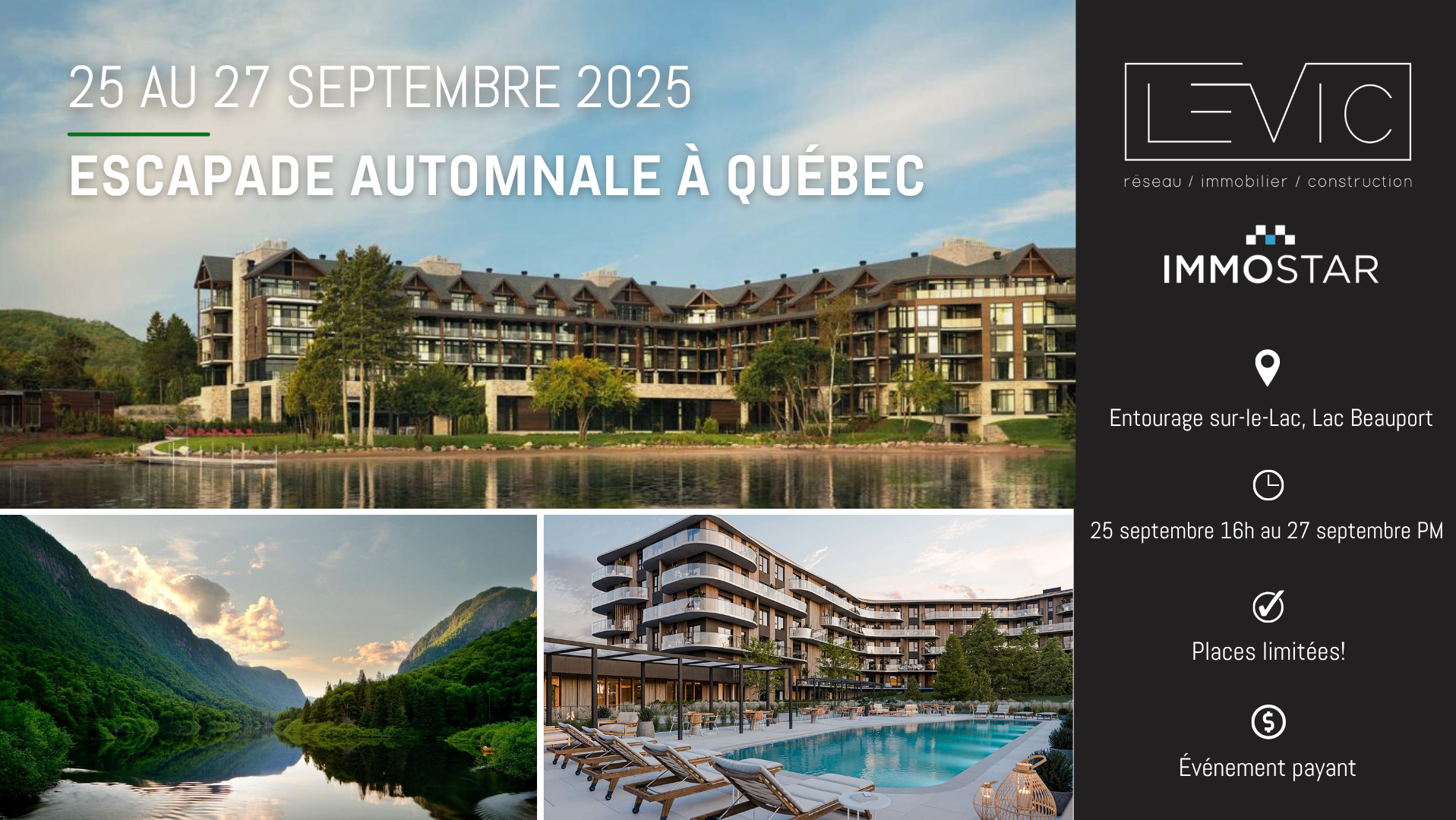 Escapade automnale LEVIC à Québec