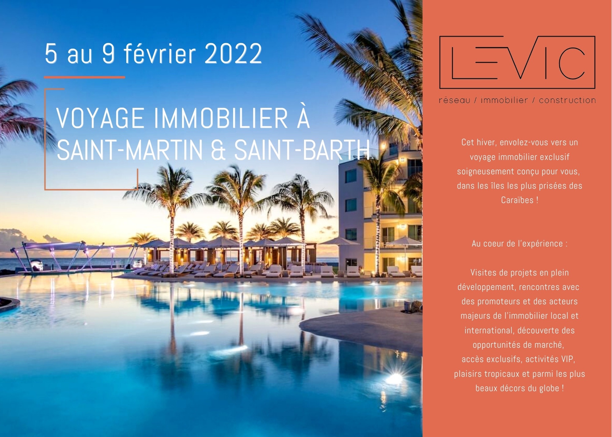 Voyage immobilier exclusif Saint-Martin & Saint-Barth