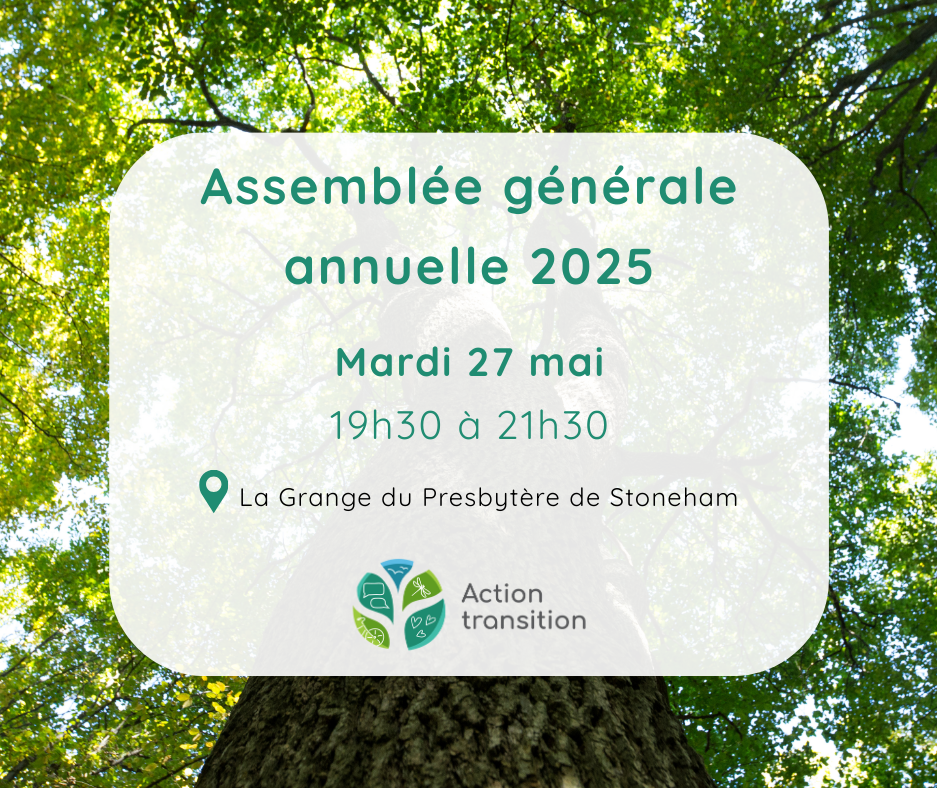 Assemblée générale annuelle 2025 d'Action transition