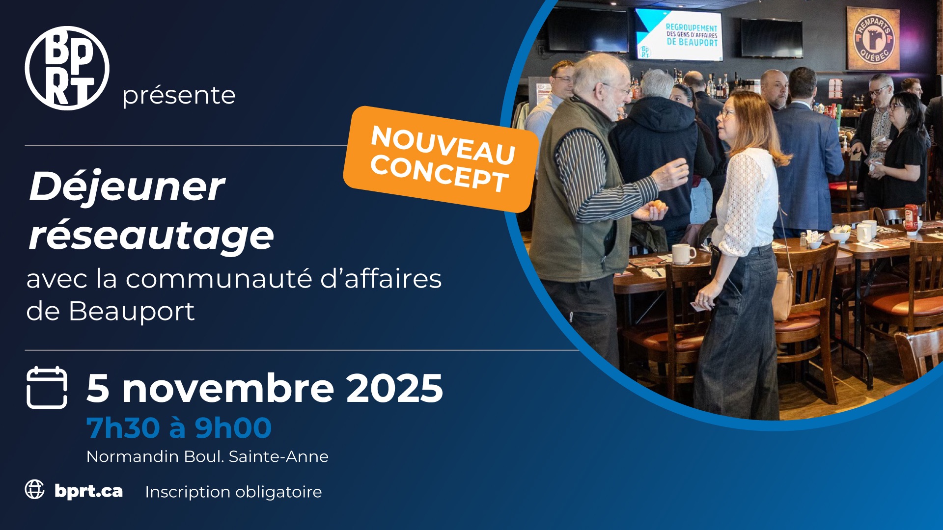 Déjeuner réseautage - Novembre 2025