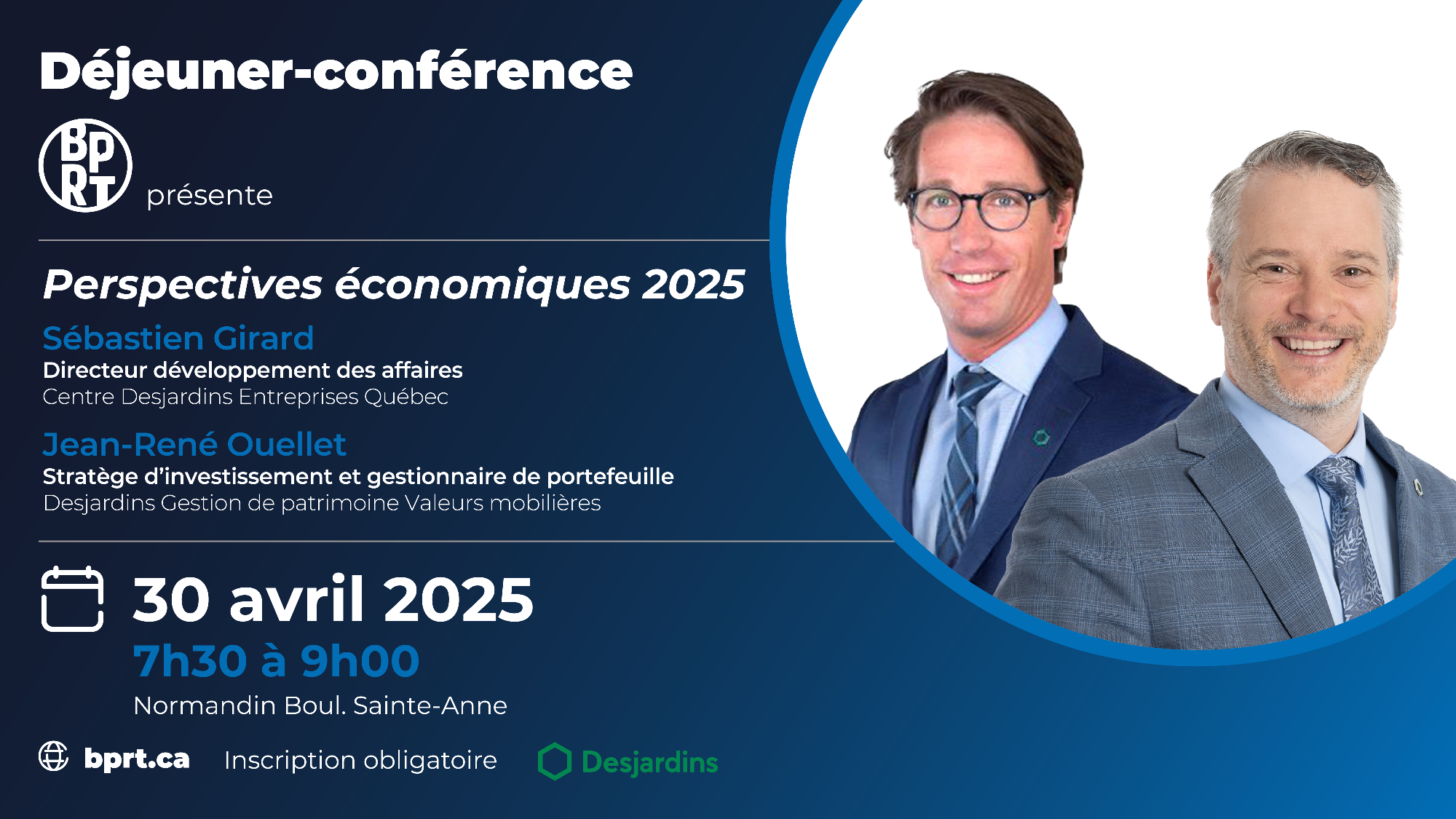 Déjeuner - Conférence