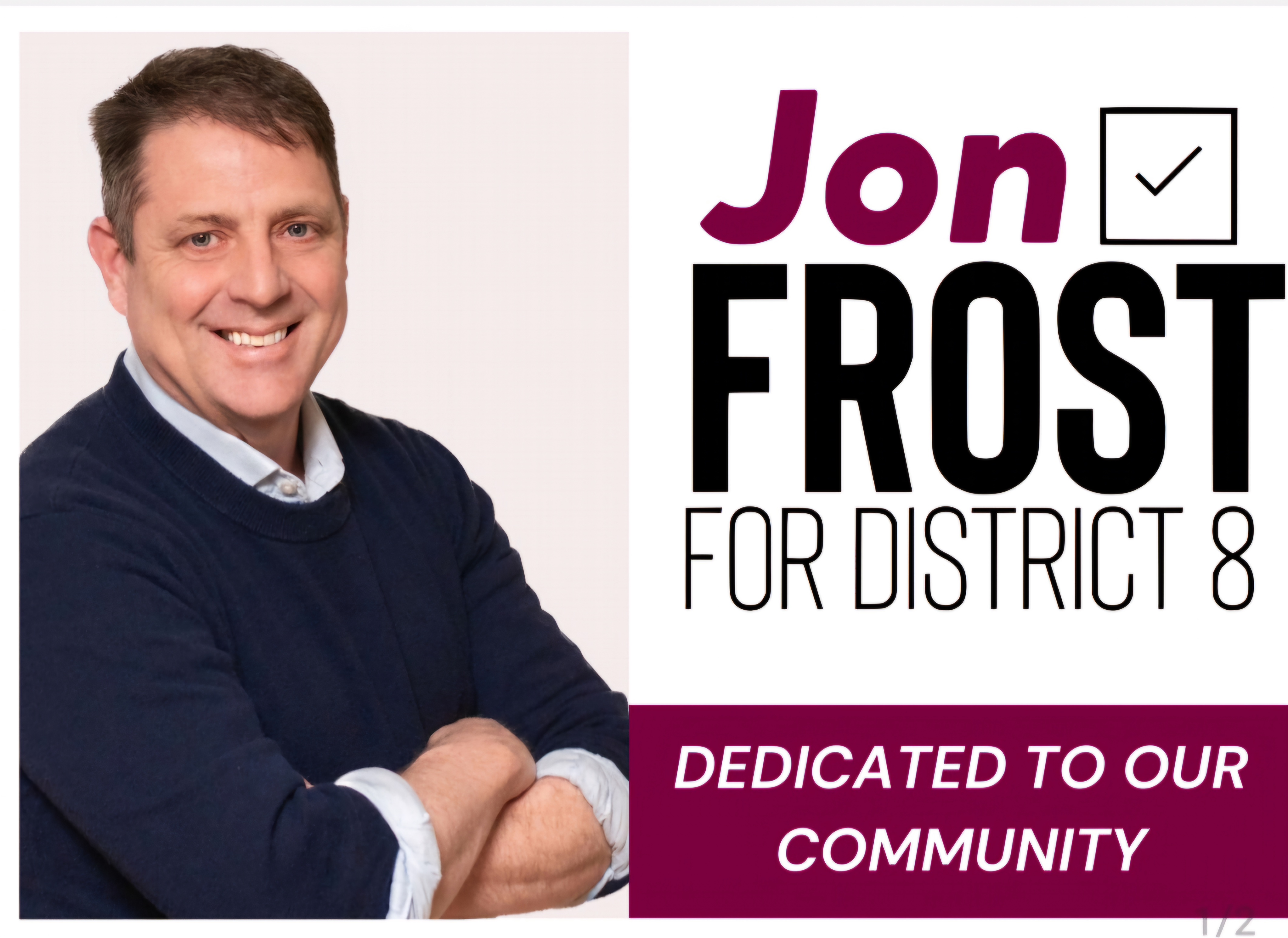 Logo Jon Frost Campaign