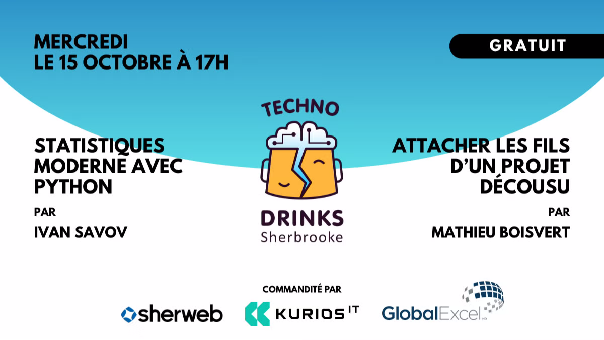 Techno Drinks: Octobre 2025