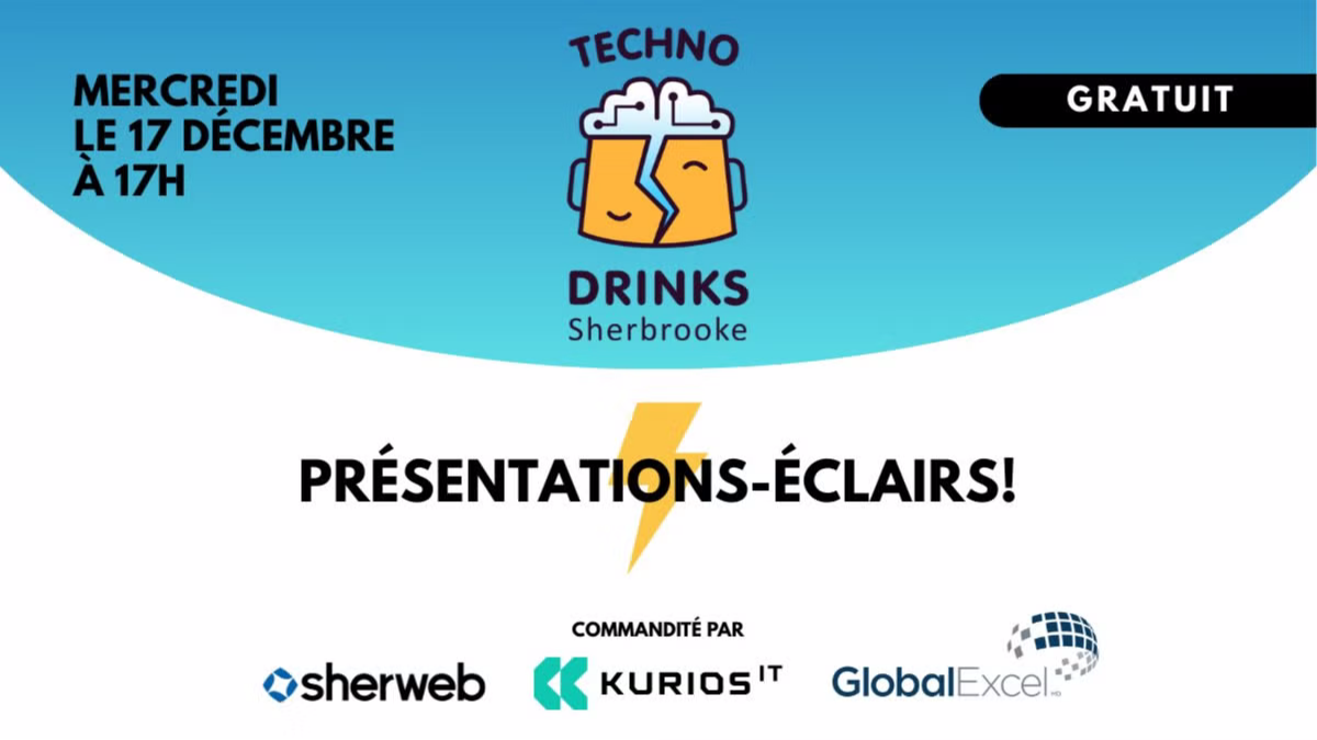 Techno Drinks: Décembre 2025