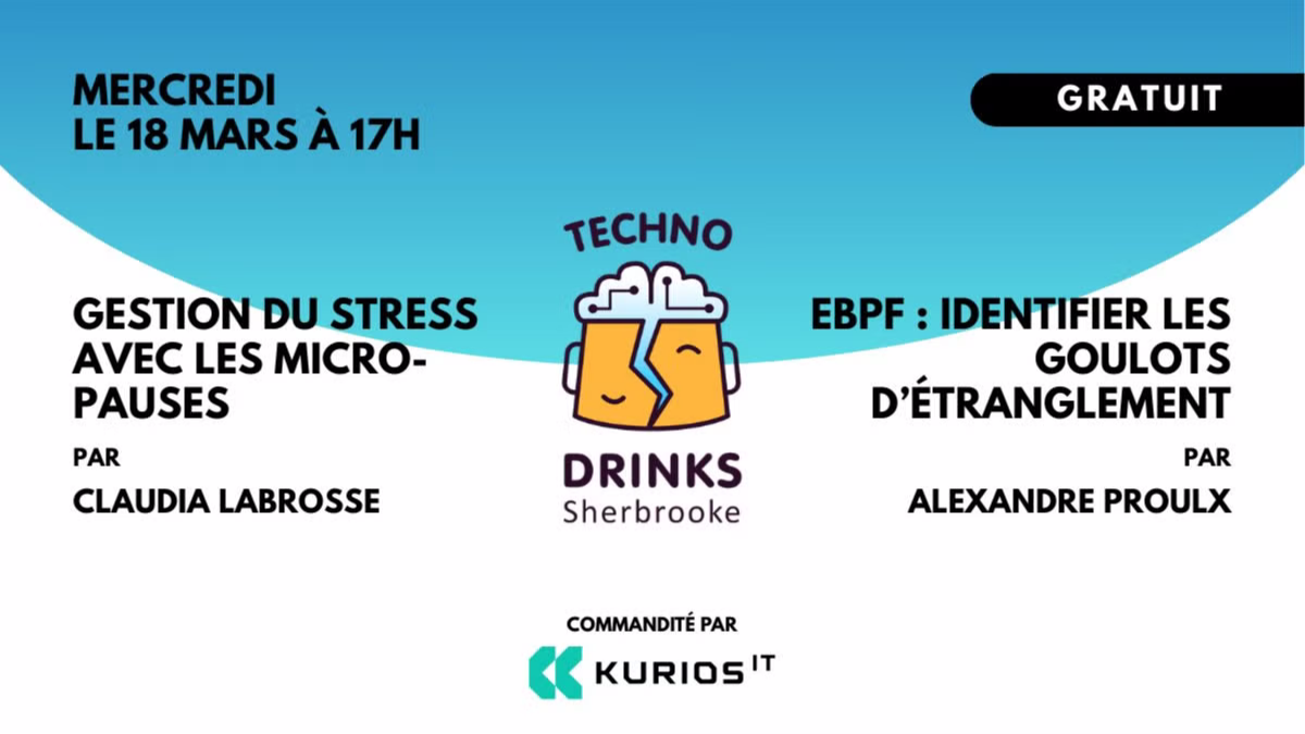 Techno Drinks: Mars 2026