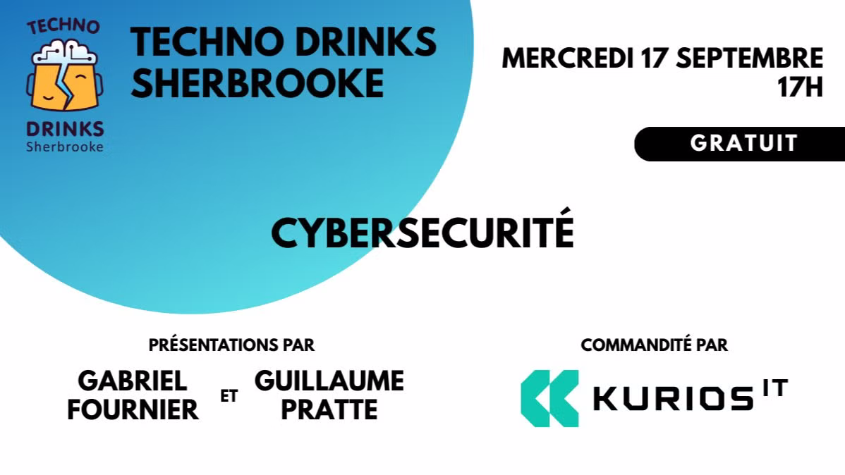 Techno Drinks: Septembre 2025