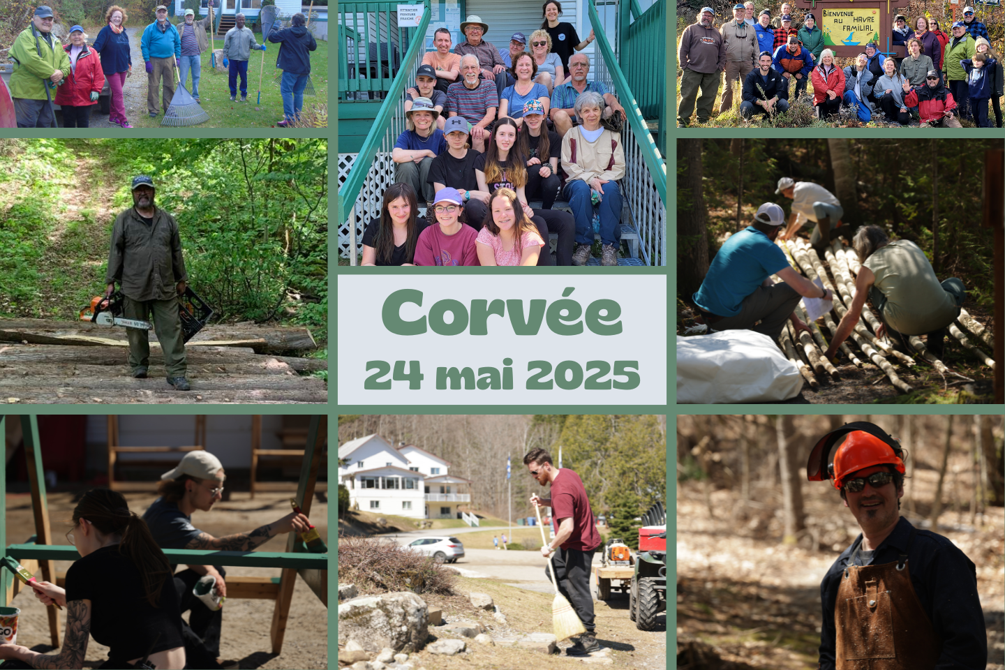 Corvée printanière