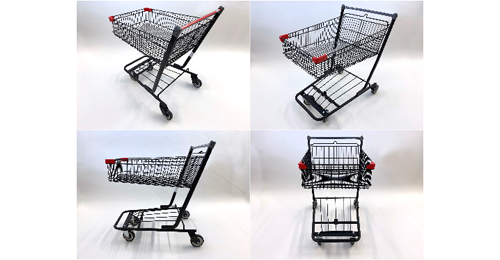 Valley Industries Corporation-WIRE FRAME SHOPPING CART, LARGE-HARD