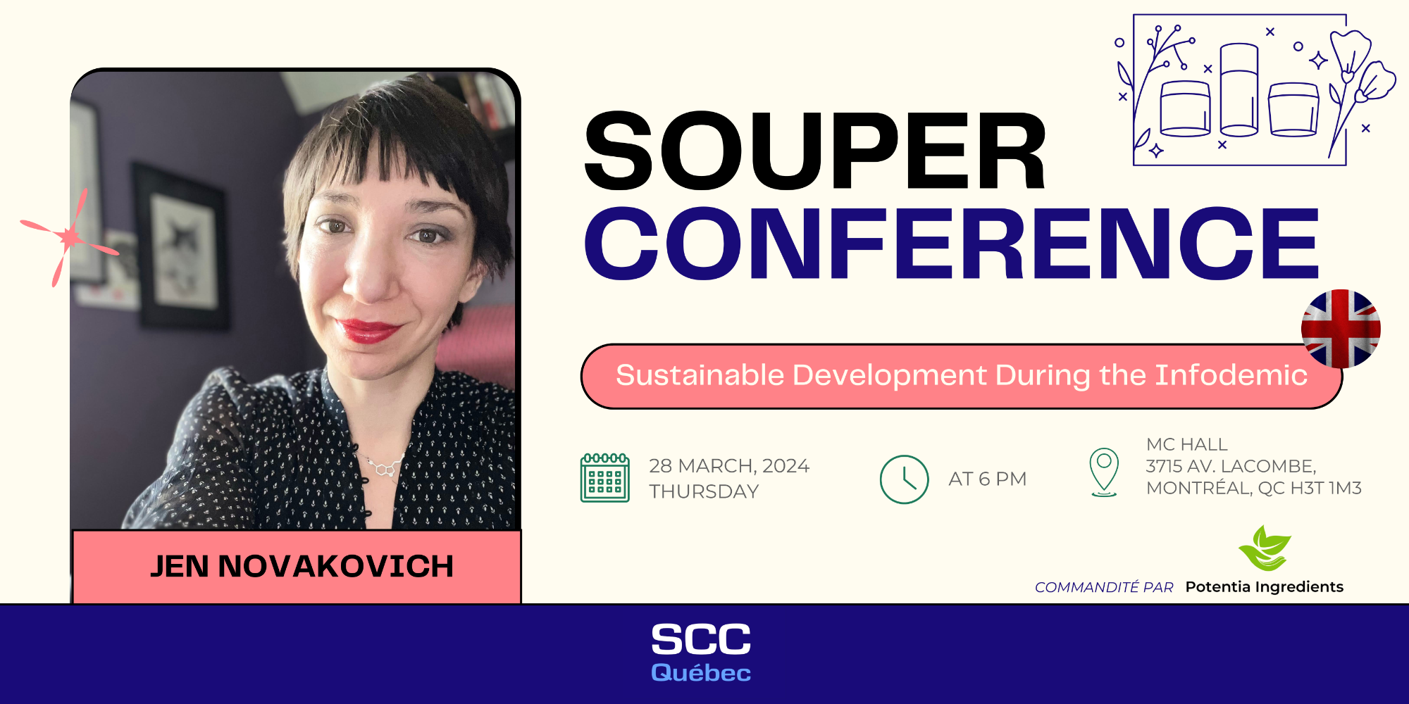 SCC Souper Conférence - Sustainable Development During the Infodemic, Jennifer Novakovich