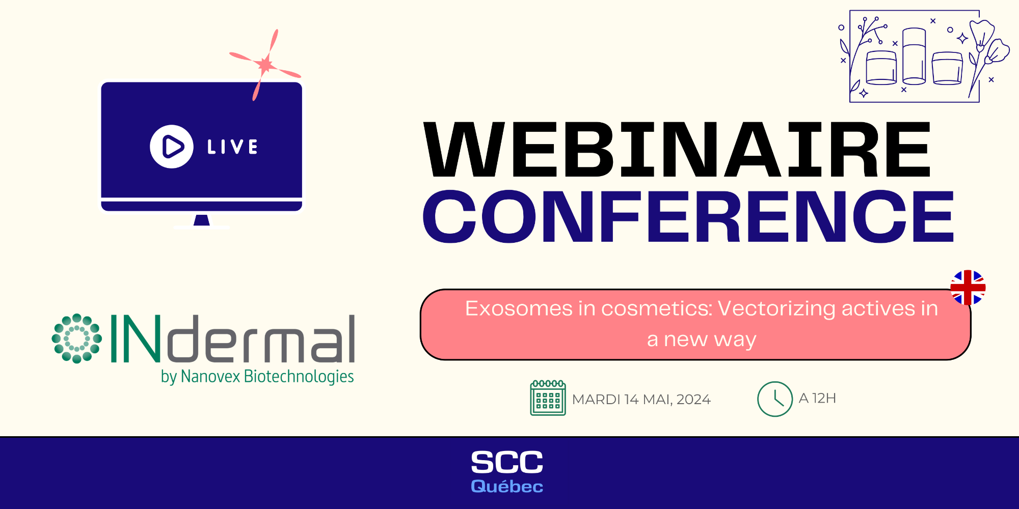 Webinaire: Exosomes in cosmetics, vectorizing actives in a new way
