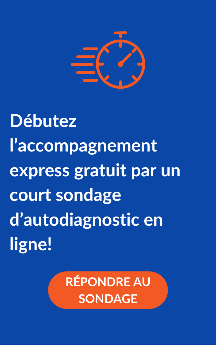 Débutez l'accompagnement express en conciliation famille-travail pour le commerce de détail par un court sondage d'autodiagnostic en ligne!