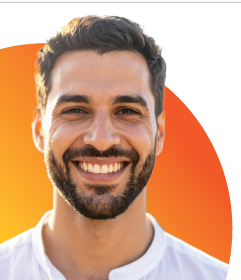 Yousseph, 25 ans. Proche aidant de son père Ibrahim.