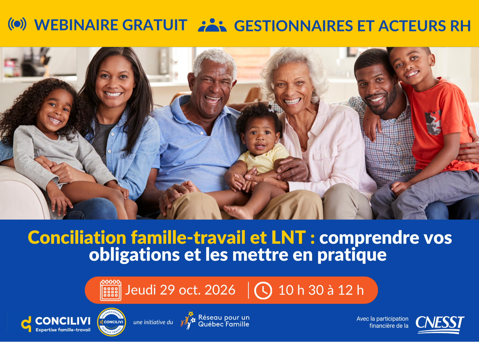 Conciliation famille-travail et LNT : comprendre vos obligations et les mettre en pratique (Employeurs)