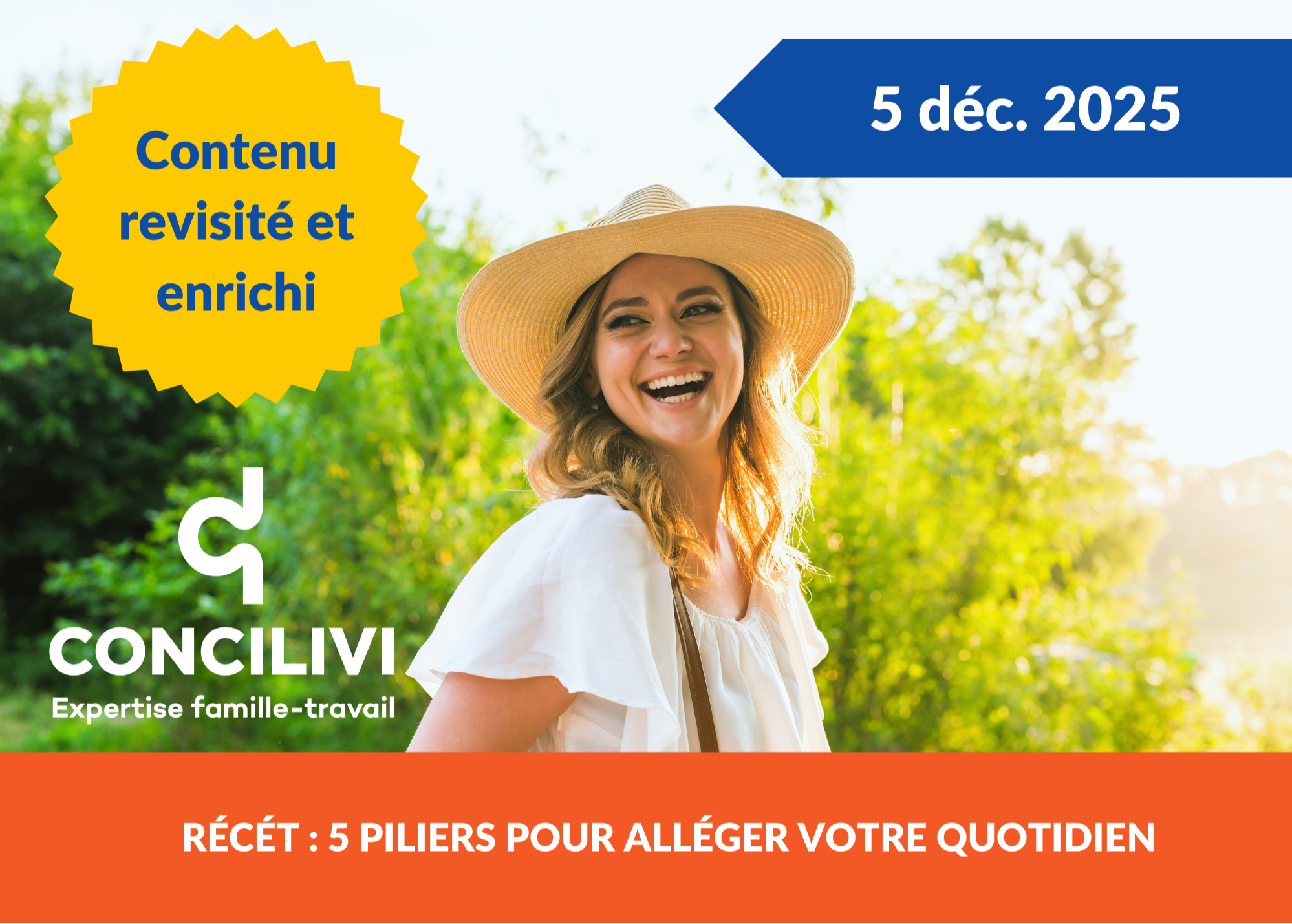 Formation - RÉCET : 5 pilliers pour alléger votre quotidien