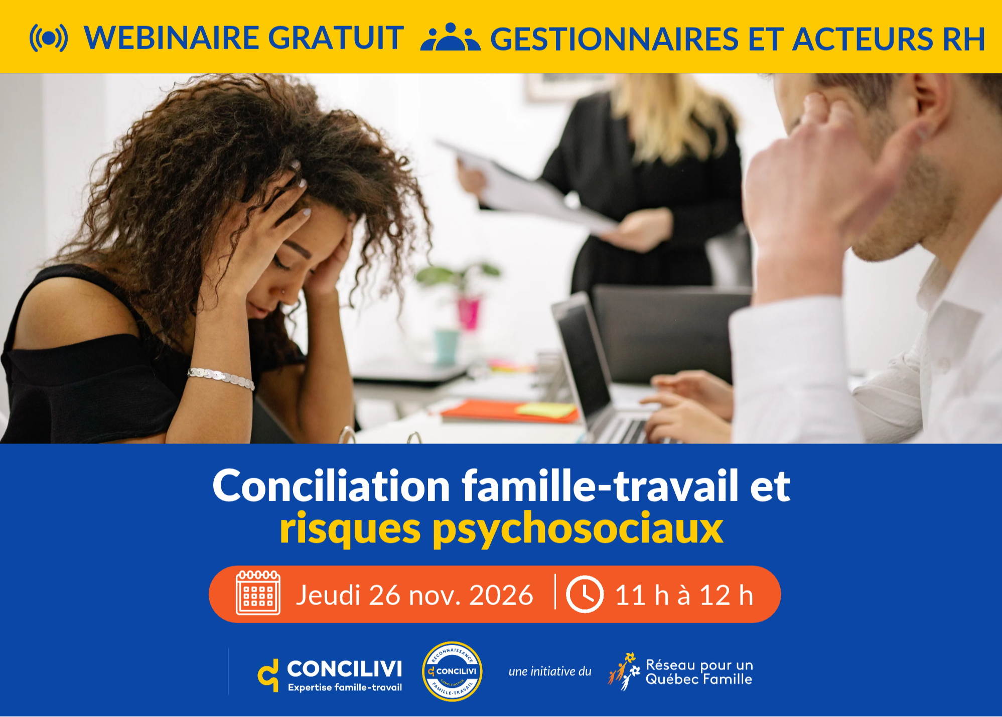 Conciliation famille-travail et risques psychosociaux