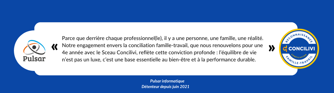 Pulsar informatique - Août 2025