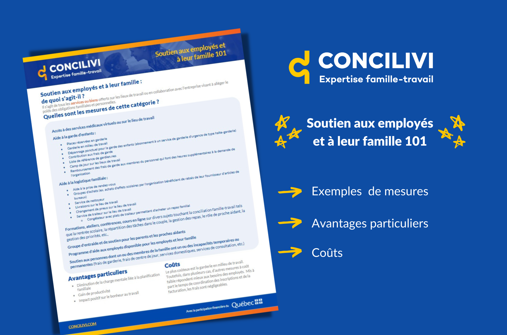 Conciliation travail-famille : 6 solutions pour vous simplifier la