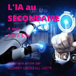 L'intelligence artificielle AU SECONDAIRE