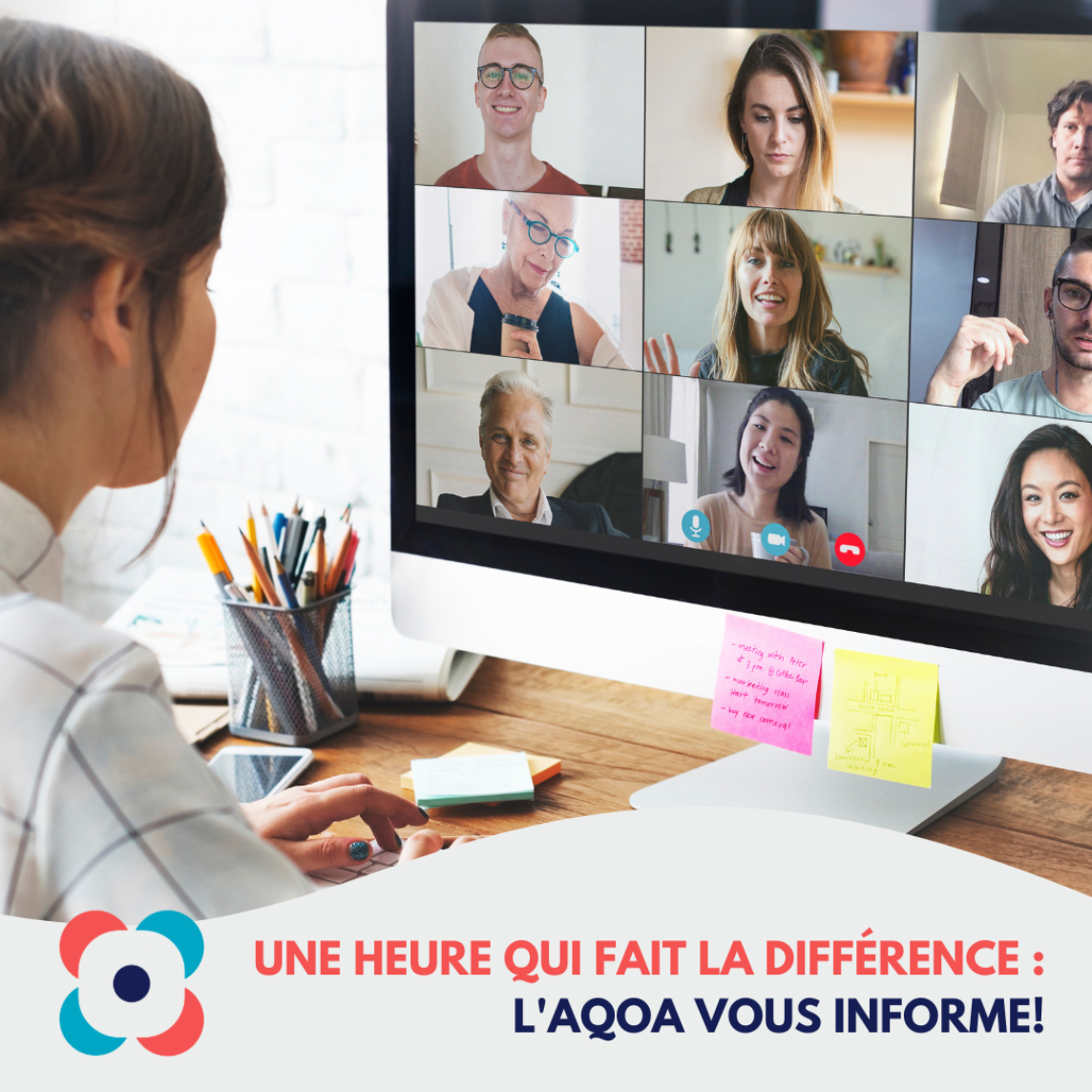 Une heure qui fait la différence - L'AQOA vous informe! - Rencontre avec Franchir l'Agence de relations publiques de l'AQOA