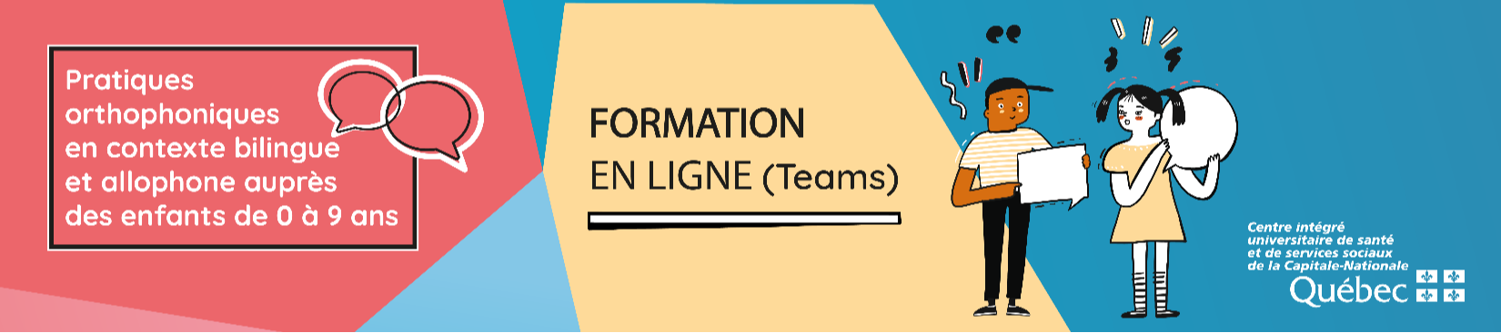 Pratiques orthophoniques en contexte bilingue et allophone auprès des enfants de 0 à 9 ans.