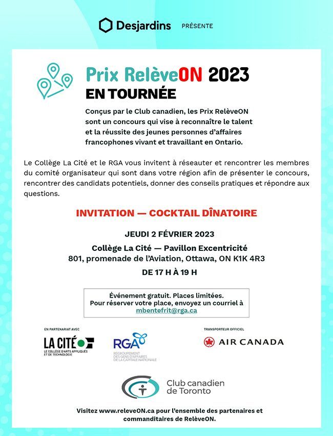 Prix Relève ON 2023