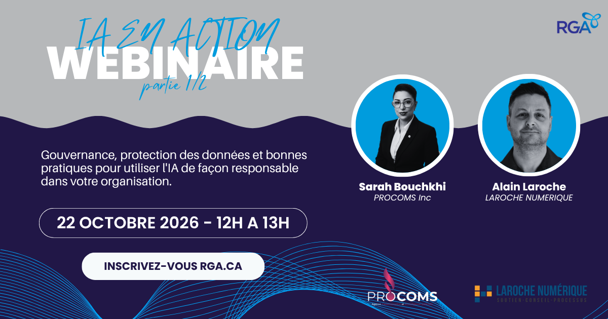 IA et cybersécurité — Webinaire 1 : Comprendre, encadrer et sécuriser