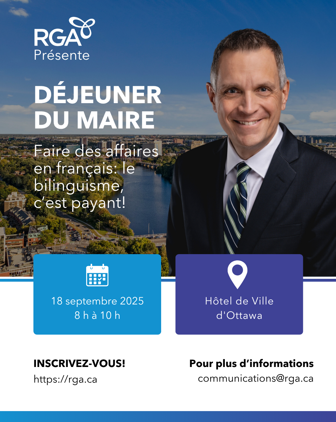 Petit-déjeuner avec le maire d'Ottawa