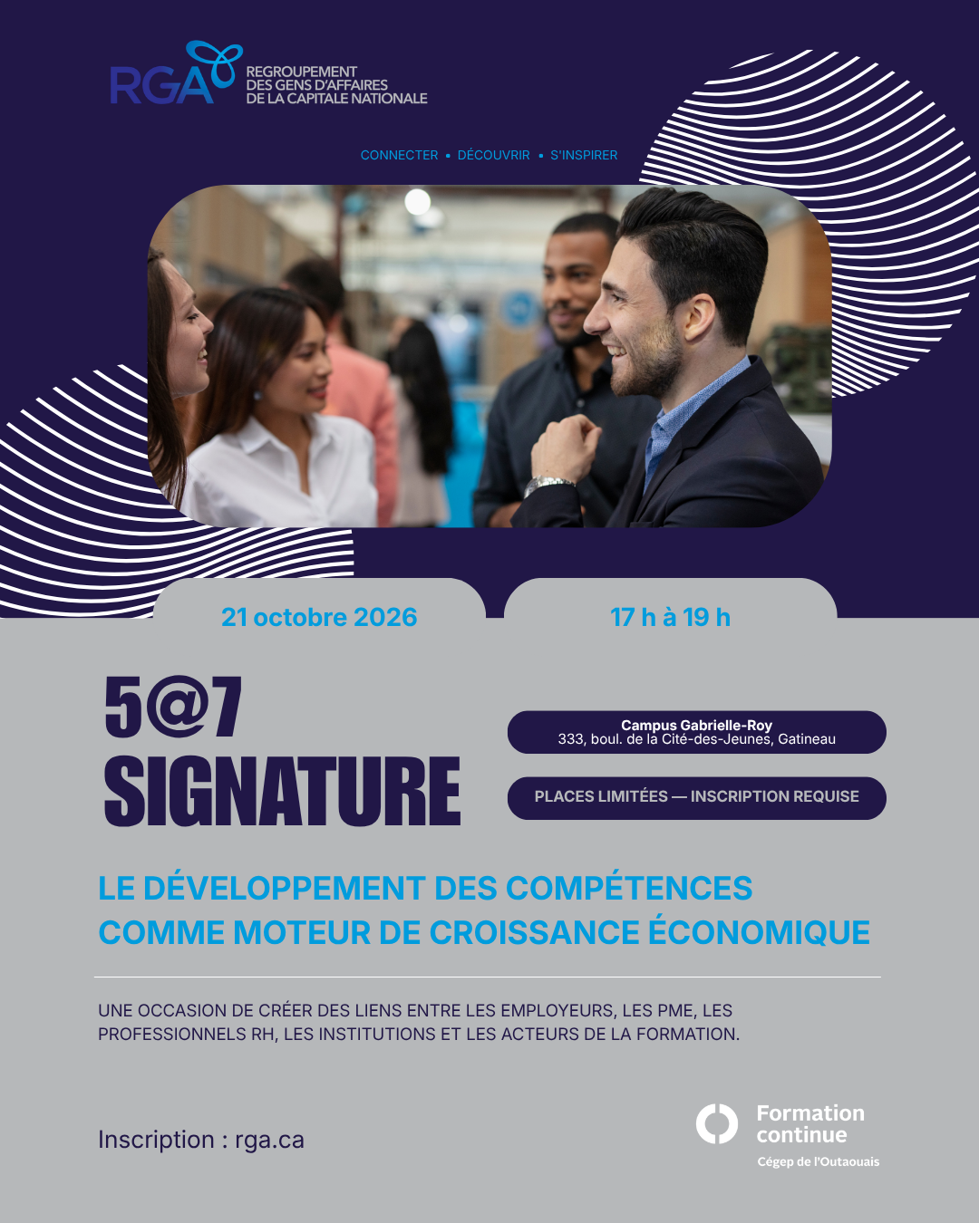 5@7 Signature x Cégep de l'Outaouais