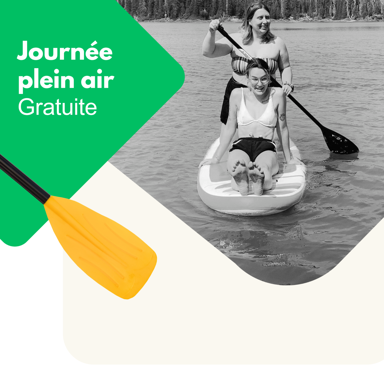 Projet plein air - Planche à pagaie