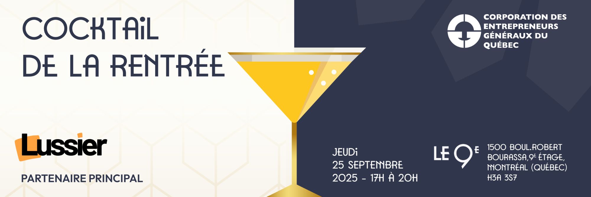 Cocktail de la rentrée 2025