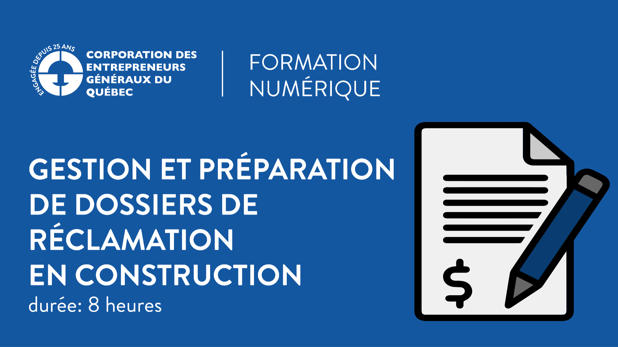 Gestion et préparation de dossiers de réclamation en construction