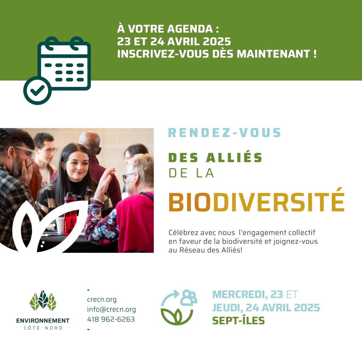 Rendez-vous des Alliés de la biodiversité Côte-Nord